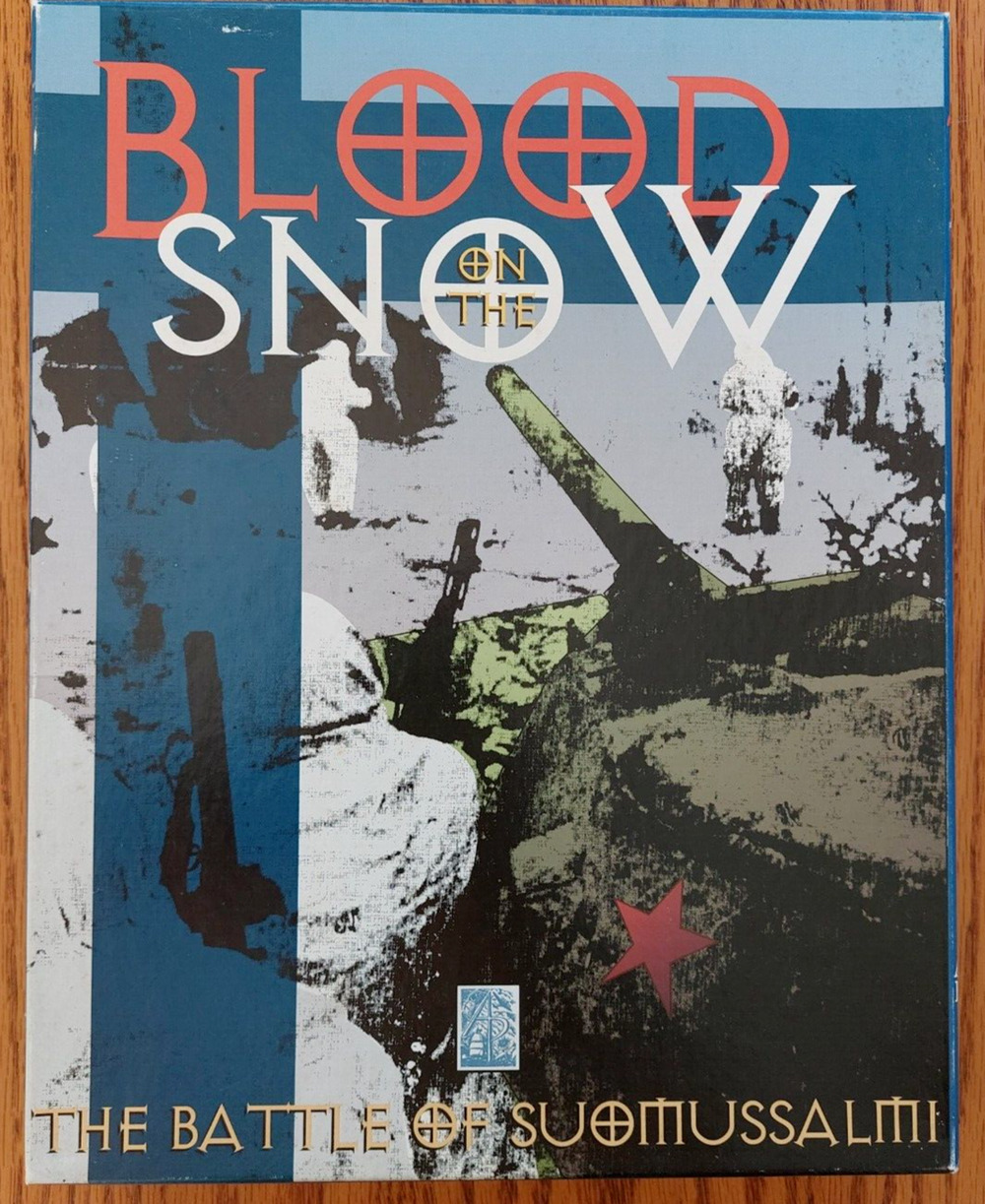 Avalanche Press Blood on the Snow Board Game 1995 Suomussalmi WWII Punched Out